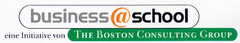 business@school eine Initiative von THE BOSTON CONSULTING GROUP