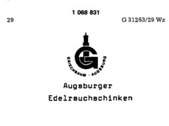 G GRIECHBAUM AUGSBURG Augsburger Edelrauchschinken