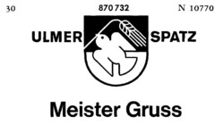 ULMER SPATZ Meister Gruss