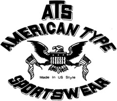 ATS AMERICAN TYPE SPORTSWEAR Made in US Style