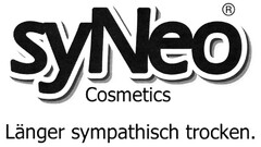 syNeo Cosmetics Länger sympathisch trocken.