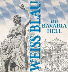 WEISS BLAU 1516 BAVARIA HELL