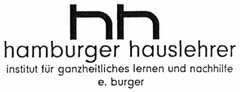 hh hamburger hauslehrer institut für ganzheitliches lernen und nachhilfe e. burger