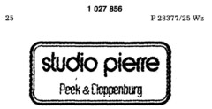 studio pierre