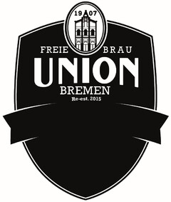 1907 FREIE BRAU UNION BREMEN Re-est. 2015