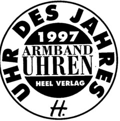 UHR DES JAHRES 1997 ARMBAND UHREN HEEL VERLAG