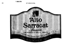 Alto Sarracat Spumante ITALIENISCHER SEKT