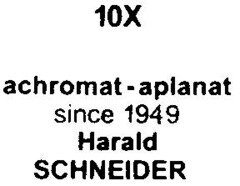 10X achromat-aplanat