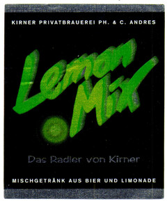 Lemon .Mix Das Radler von Kirner