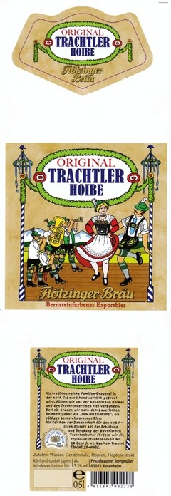 ORIGINAL TRACHTLER HOIBE Flötzinger Bräu