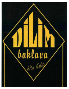 DiLiM baklava Altin Kalite