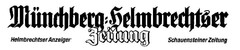 Münchberg=Helmbrechtser Zeitung