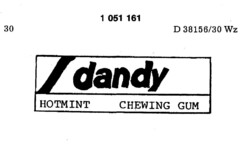 dandy HOTMINT CHEWING GUM