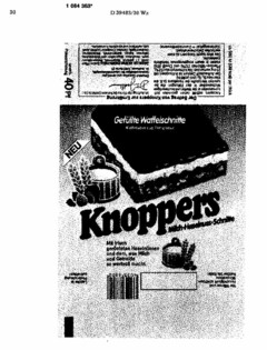Knoppers Milch-Haselnuss-Schnitte