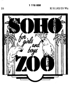 SOHO ZOO for girls and boys