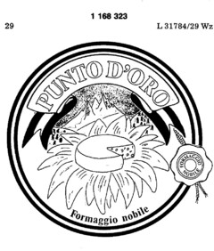 PUNTO D'ORO Formaggio nobile FORMAGGIO NOBILE