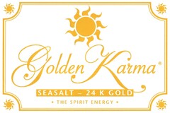 Golden Karma SEASALT - 24 K GOLD THE SPIRIT ENERGY