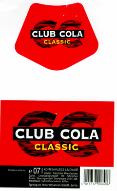 CLUB COLA CLASSIC