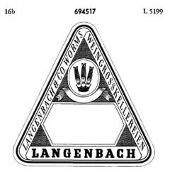 LANGENBACH & CO. WORMS WEINGROSSKELLEREIEN