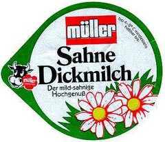 müller Sahne Dickmilch