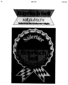 Sailerbier Bayrisch hell