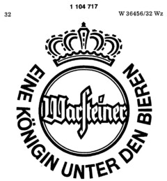 Warsteiner EINE KÖNIGIN UNTER DEN BIEREN