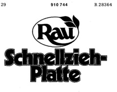 Rau Schnellzieh-Platte