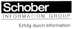 Schober INFORMATION GROUP Erfolg durch Information