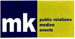 mk public relations medien events