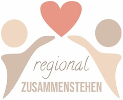 regional ZUSAMMENSTEHEN