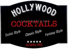 HOLLYWOOD interrnational COCKTAILS