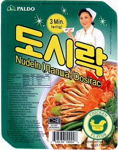 PALDO Nudeln Dosirac CHICKEN FLAVOR