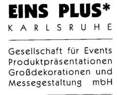 EINS PLUS KARLSRUHE