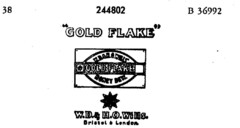 "GOLD FLAKE" W.D. & H.O. WILLS.