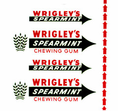 WRIGLEY'S SPEARMINT CHEWING GUM