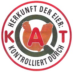 HERKUNFT DER EIER: KONTROLLIERT DURCH KAT