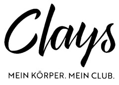 Clays MEIN KÖRPER. MEIN CLUB.