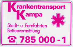 Krankentransport Kampa