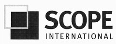 SCOPE INTERNATIONAL