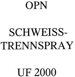 OPN SCHWEISS-TRENNSPRAY UF 2000