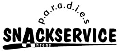 P.a.r.a.d.i.e.s SNACKSERVICE Ahrens