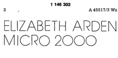ELIZABETH ARDEN MICRO 2000
