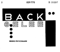 BACK GELEE BRUNO PIETSCHMANN