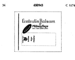 Centralin Balsam zur Möbelpflege