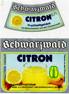 Schwarzwald CITRON FRUCHTSAFTGETRÄNK