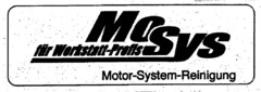 MOSYS für Werkstatt-Profis Motor-System-Reinigung