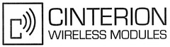 CINTERION WIRELESS MODULES