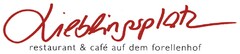 Lieblingsplatz restaurant & café auf dem forellenhof