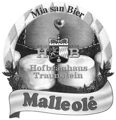 Mia san Bier Hofbräuhaus Traunstein Malle olé