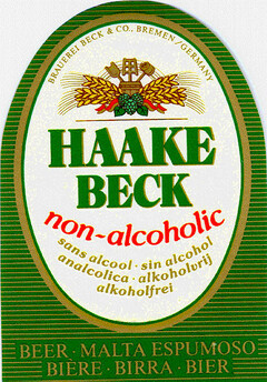 HAAKE BECK non-alcoholic